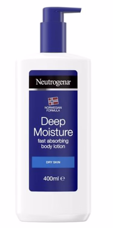 Wholesale Lot Of 1,122 Neutrogena Norwegian Formula Deep Moisture Body Lotions 400ml – UPC 3574661098937 – Retail Prices To Approximately $9.57 Each – Your Price Is Only $3.85 Each