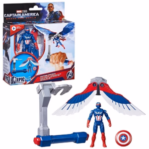 Wholesale Lot Of 3,059 Marvel Epic Hero Series Captain America Flight Control Action Figures – UPC 5010996205025 – Suggested Retail $24.99 Each – Your Price Is Only $4.00 Each