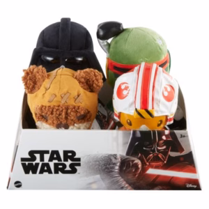 Wholesale Lot Of 17,855 Star Wars Moodiverse Plush Toys – UPC 194735212071 – Suggested Retail $9.99 Each – Your Price Is Only $1.50 Each