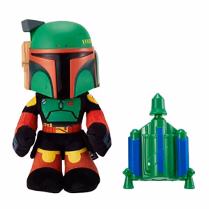 Wholesale Lot Of 3,351 Star Wars Boba Fett Voice Cloner Plush Toys – UPC 194735078035 – Suggested Retail $29.99 Each – Your Price Is Only $5.50 Each