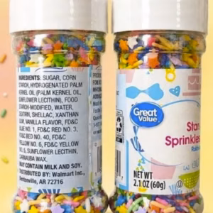 Wholesale Lot Of 20,000 Great Value Rainbow Stars Sprinkles – 2.1 Oz Each – Your Price Is Only $0.55 Each!