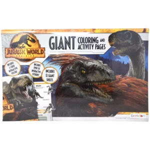 Wholesale Lot Of 750 Jurassic World Giant Coloring And Activity Books – MSRP $12.99 Each – Your Price Is Only $1.75 Each!