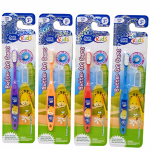 Wholesale Lot Of 2,880 Kids Butter on Gums Softex Toothbrushes – MSRP $2.99 Each – Your Price Is Only $0.25 Each