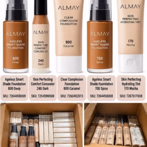 Wholesale Lot Of 3,960 Revlon & Almay Beauty Products – Foundations, Concealers & Makeup – Only $0.50 Each