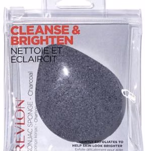 Wholesale Lot Of 4,500 Revlon Cleanse & Brighten Konjac Facial Sponges - Charcoal - UPC 309970019594 - Comparable Retail $5.04 Each - Your Price Is Only $0.75 Each!